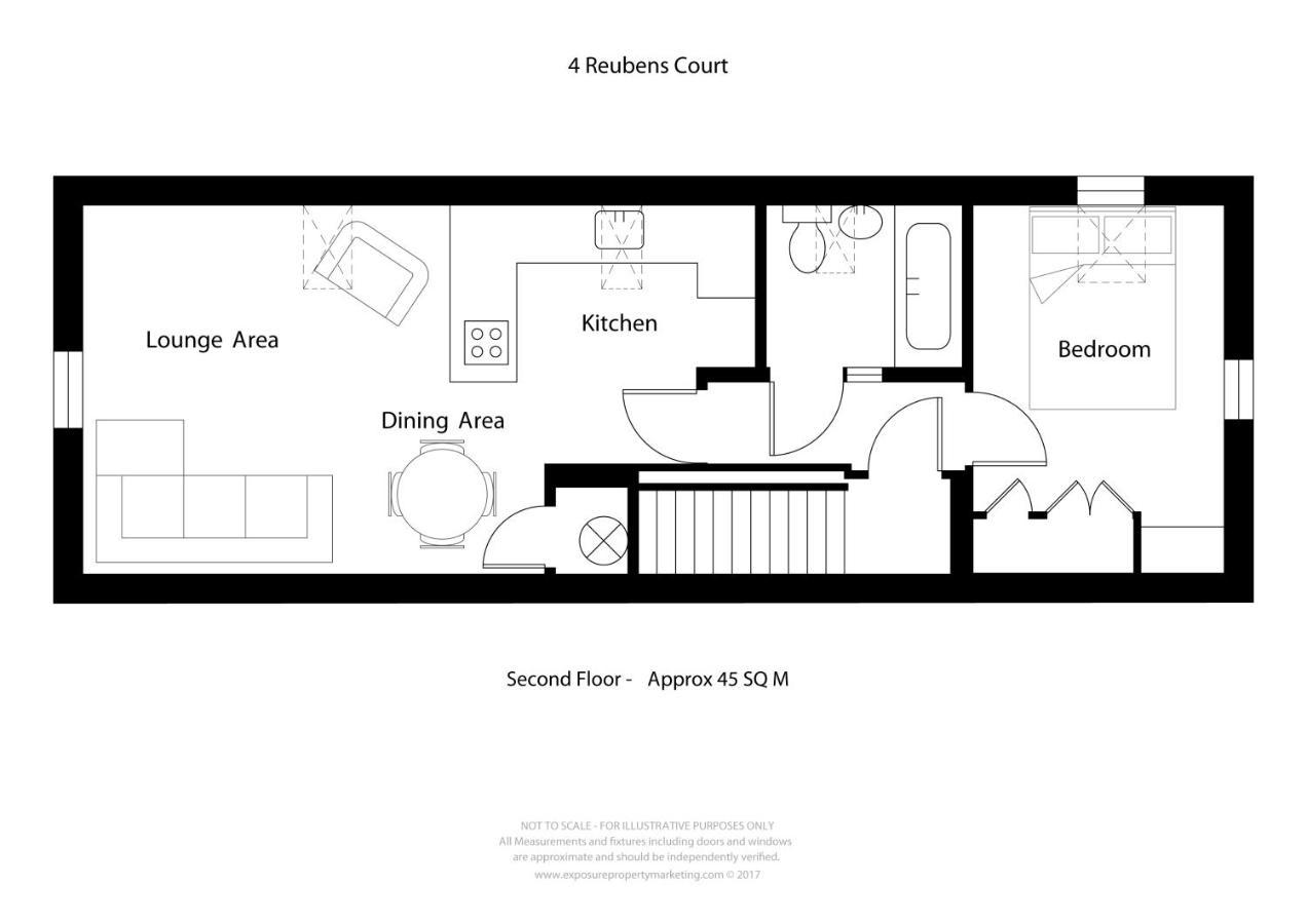 City Apartments - Reubens Court ヨーク エクステリア 写真