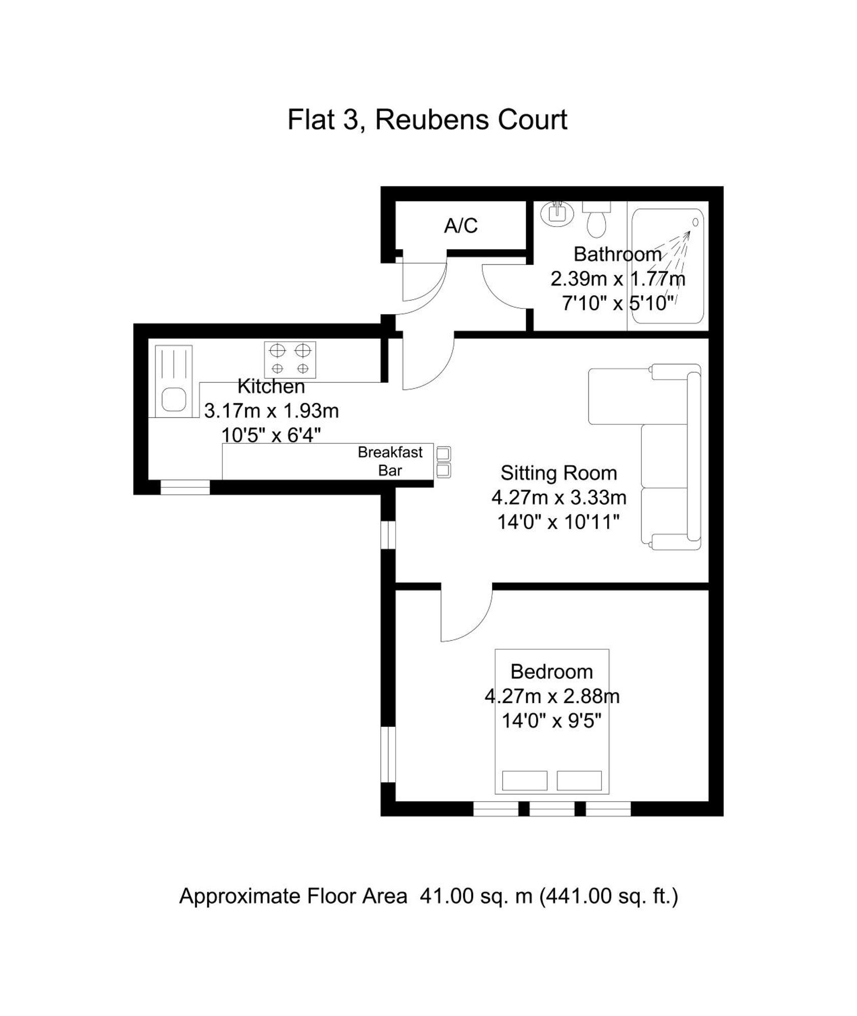 City Apartments - Reubens Court ヨーク 部屋 写真